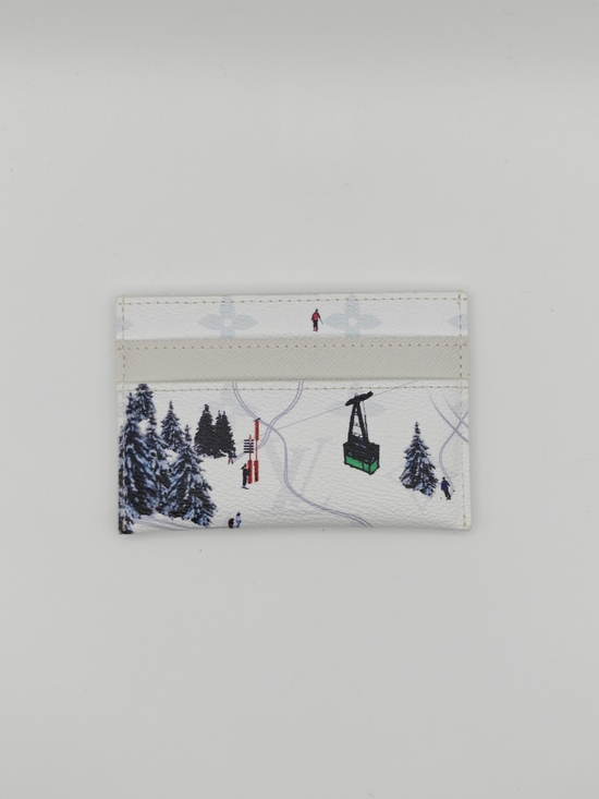 Louis Vuitton Other - Louis Vuitton Lv White Ski Cardholder